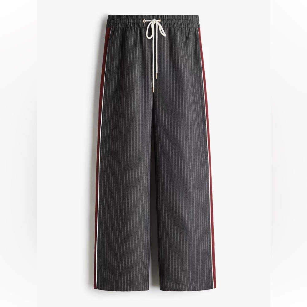H&M wide leg drawstring pants